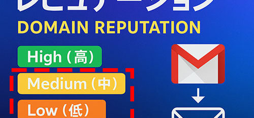 Google Postmaster Toolsにおけるドメイン評価