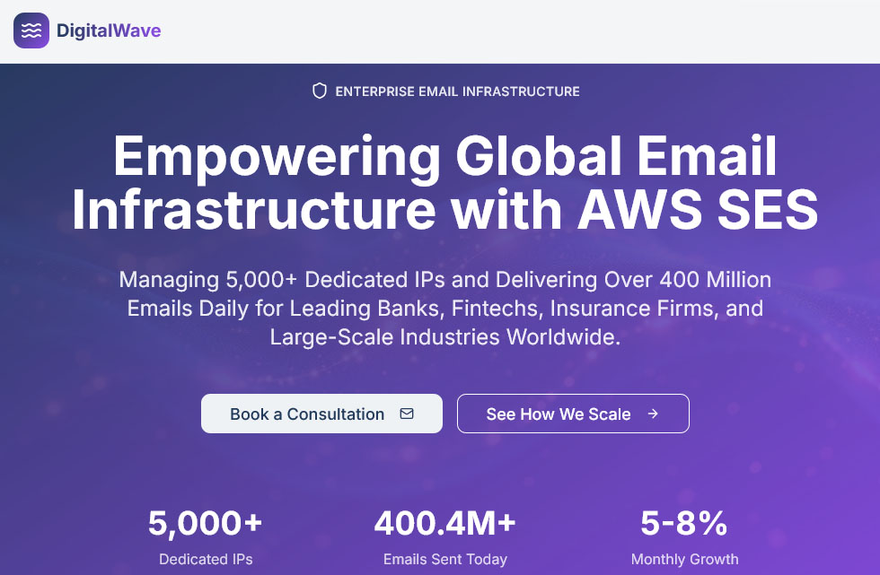 AWSのSESサービスを構築するdigitalwave