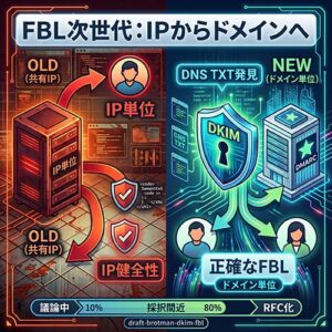 DKIMによるフィードバックループの構築